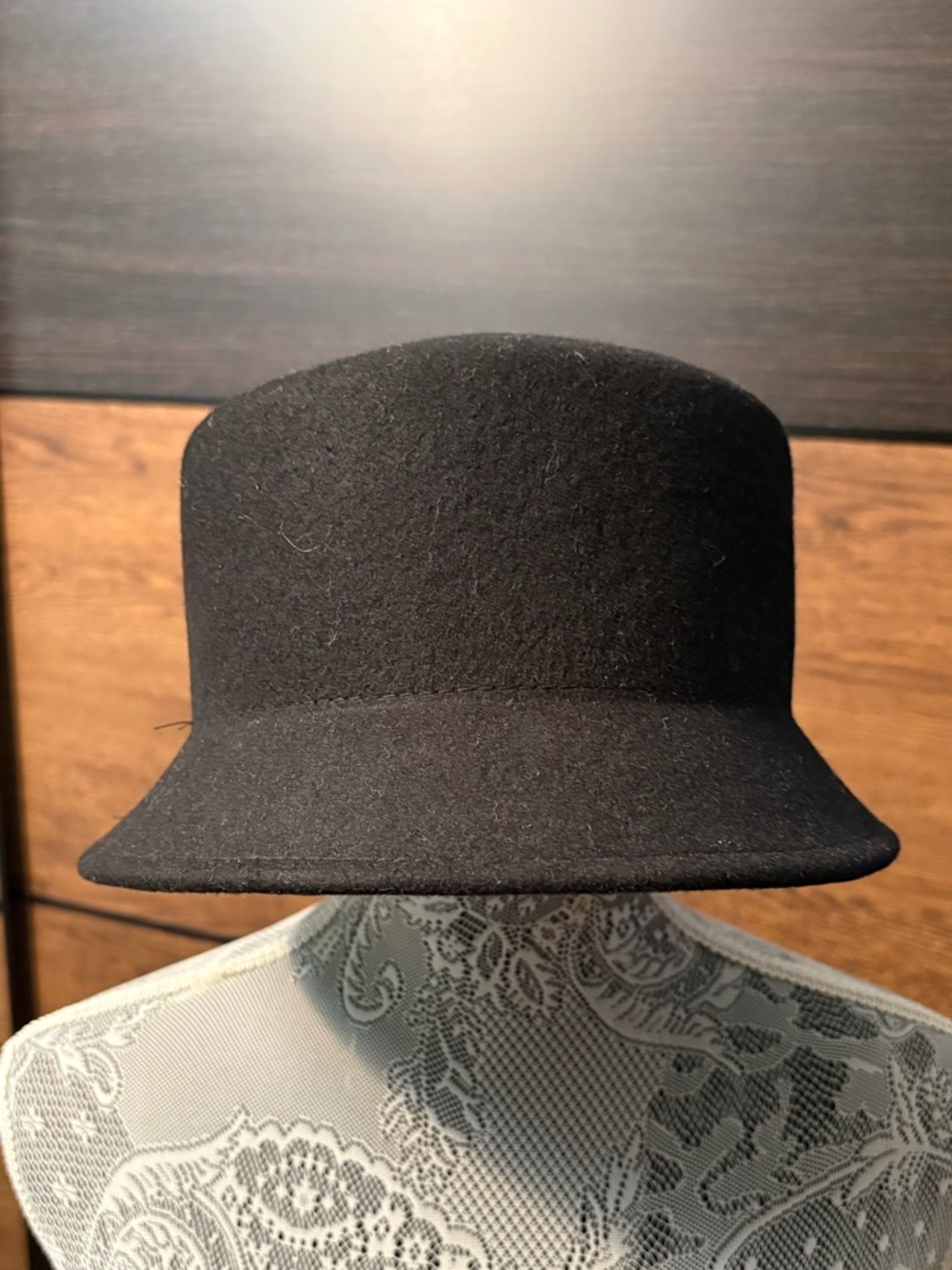 The Hats Company Black Wool Hat